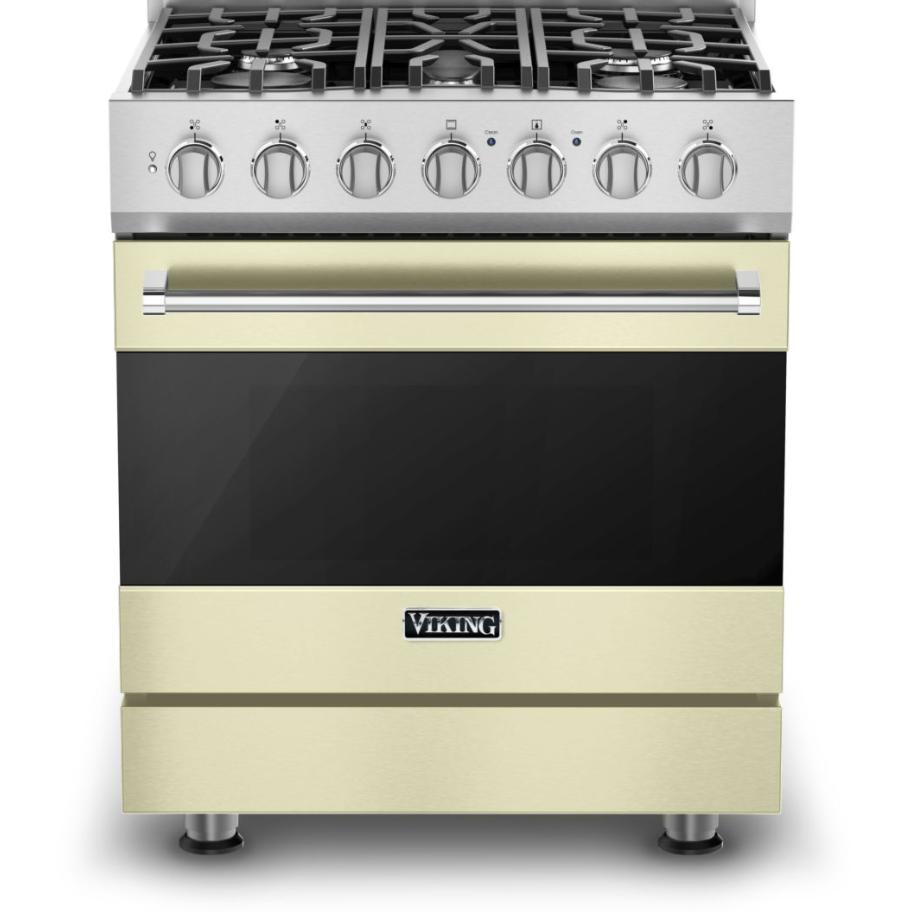 Viking 30-inch Freestanding Gas Range with ProFlow Convection Baffle RVGR3302-5BVCLP