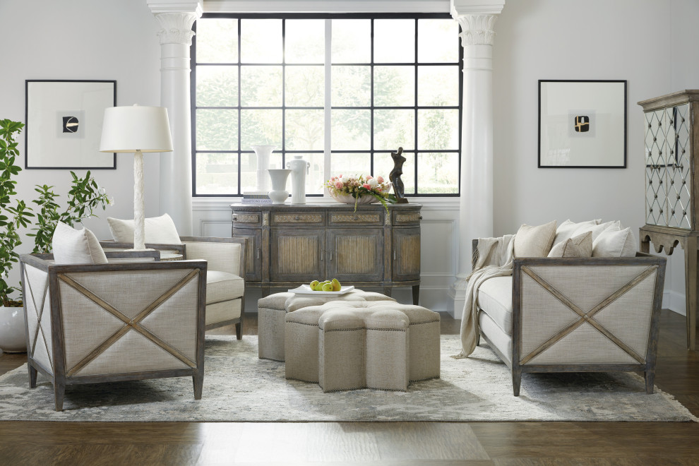 Sanctuary Prim Lounge Chair   Armchairs And Accent Chairs   by Buildcom  Houzz