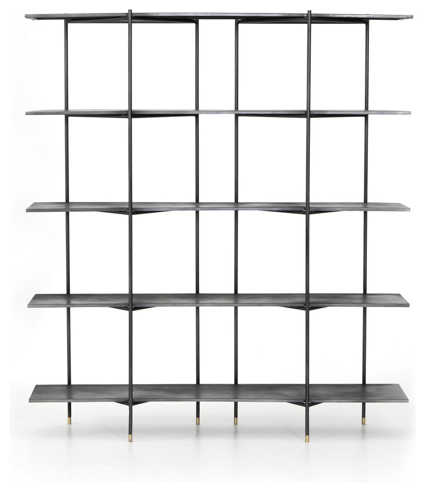 Vito Bookshelf   Industrial   Bookcases   by Four Hands  Houzz