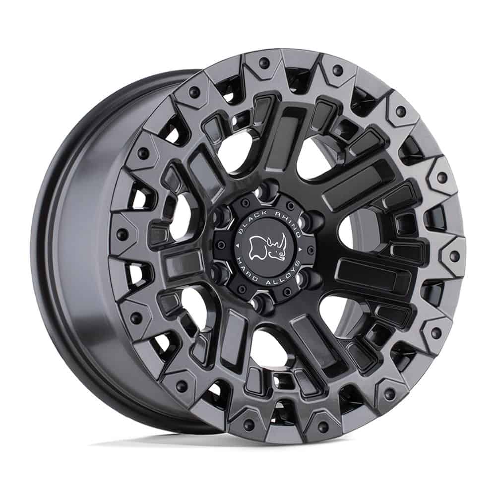 Black Rhino BLZRK 17X9.5 6X5.5 G-GNMTL 12MM