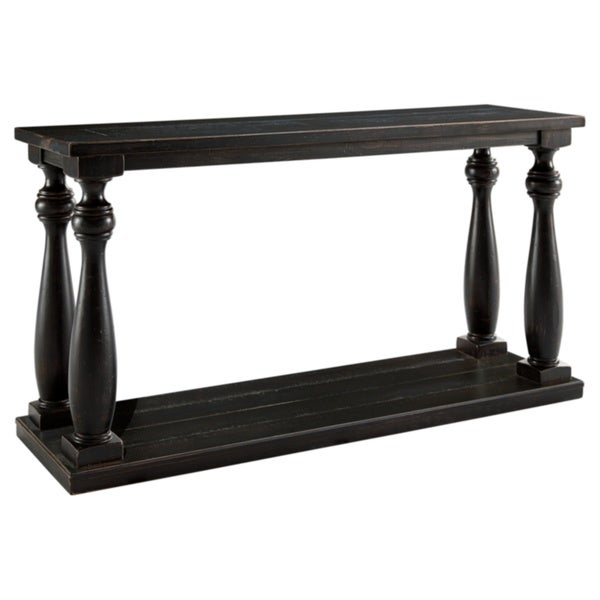 Mallacar Black Sofa Table