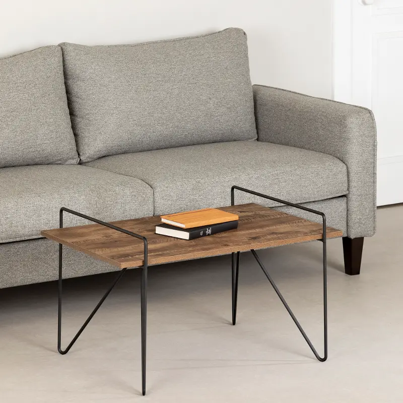 Slendel Brown Oak Coffee Table - South Shore