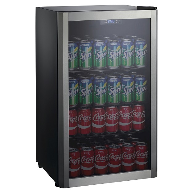 Whirlpool 3 6 Cu Ft Mini Refrigerator Beverage Center Stainless Steel Whb36s