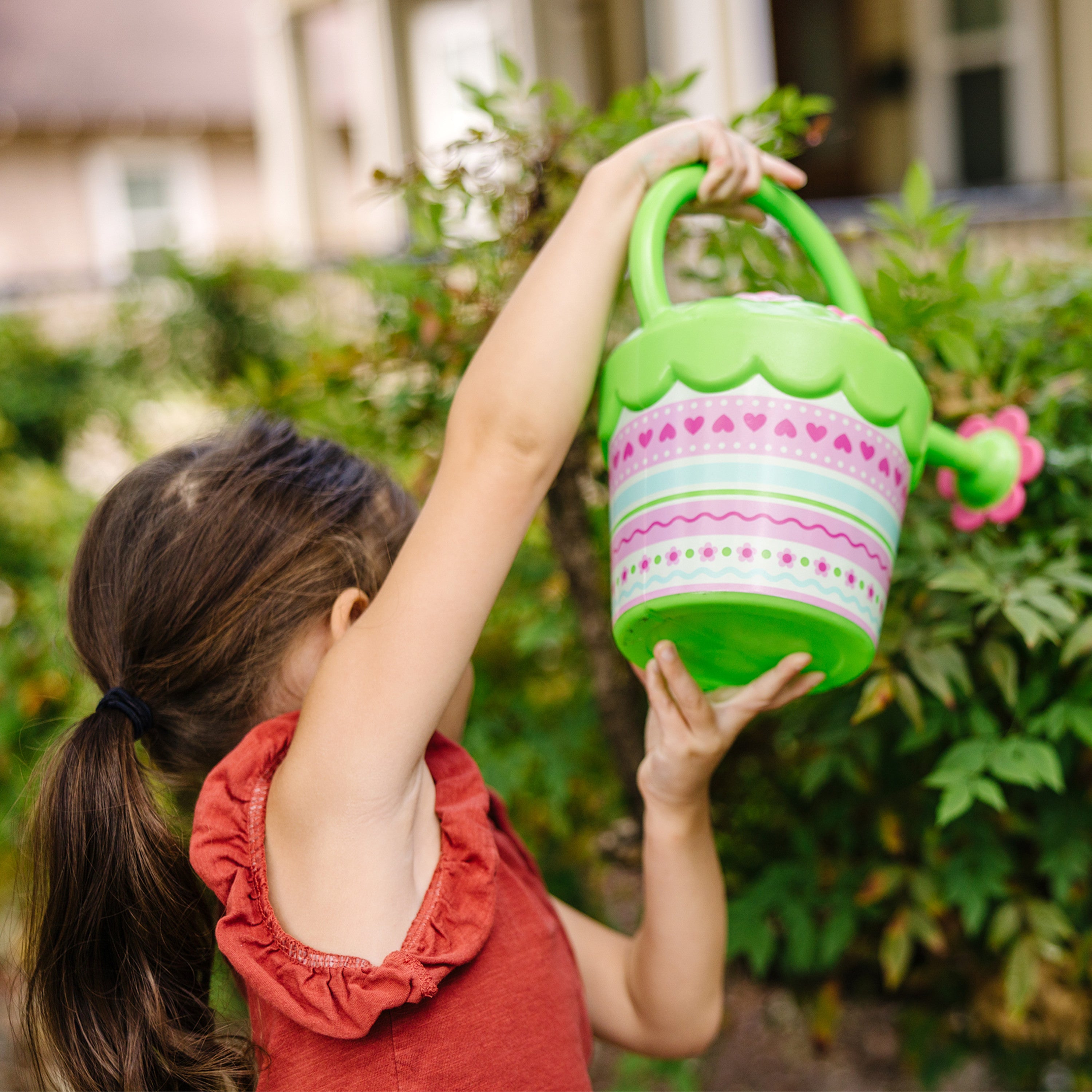 Melissa and Doug Sunny Patch Pretty Petals Flower Watering Can - Pretend Play Toy