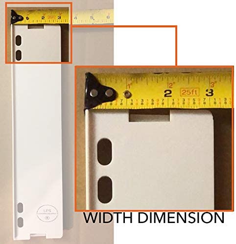 White Plastic Medicine Cabinet Shelf Replacement (1PIECE) - PLEASE CHECK PICTURES FOR DIMENSIONS