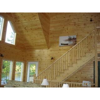 1 in. T x 6 in. W x 8 ft. L Natural Pine TG End Matched with 8--Pieces per Pack 106WP4EMNS-8