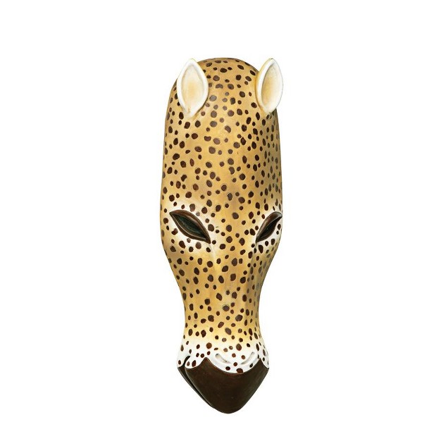 Design Toscano African Serengeti Animal Wall Mask Jaguar