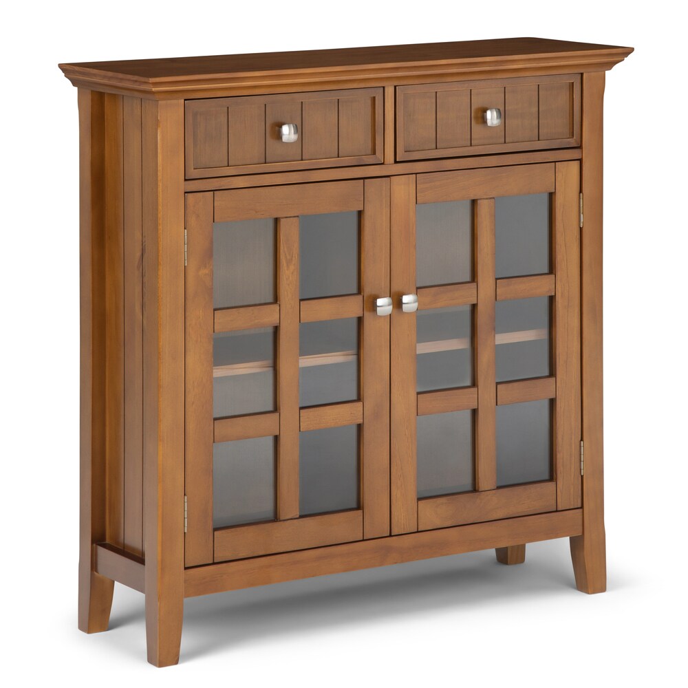 WYNDENHALL Normandy SOLID WOOD 36 inch Wide Entryway Hallway Storage Cabinet   36\