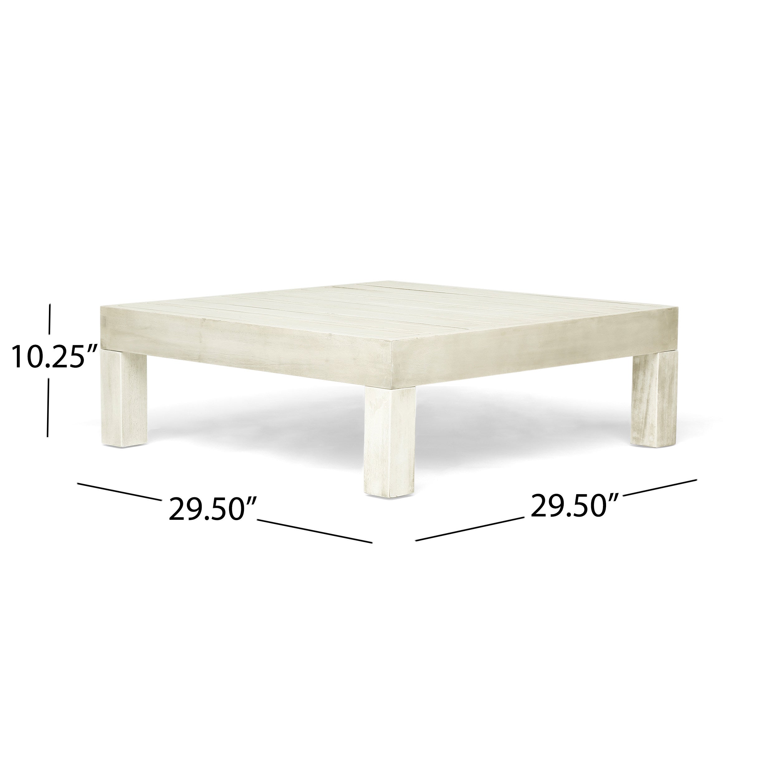 Cascada Outdoor Acacia Wood Coffee Table