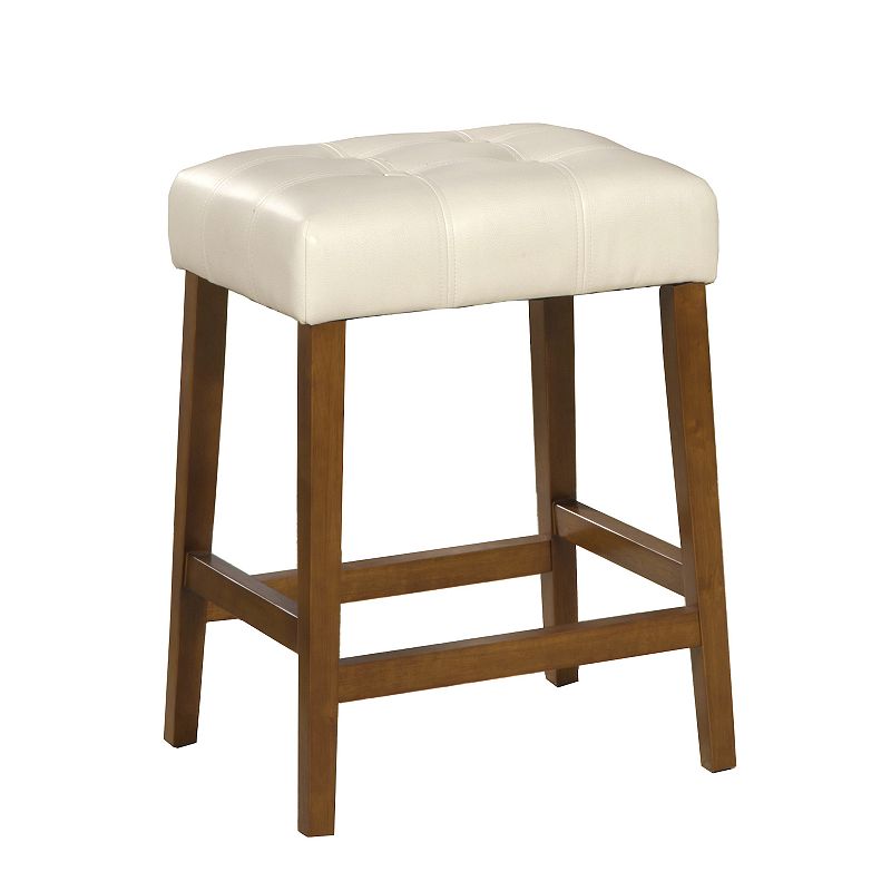 HomePop Tufted Counter Stool