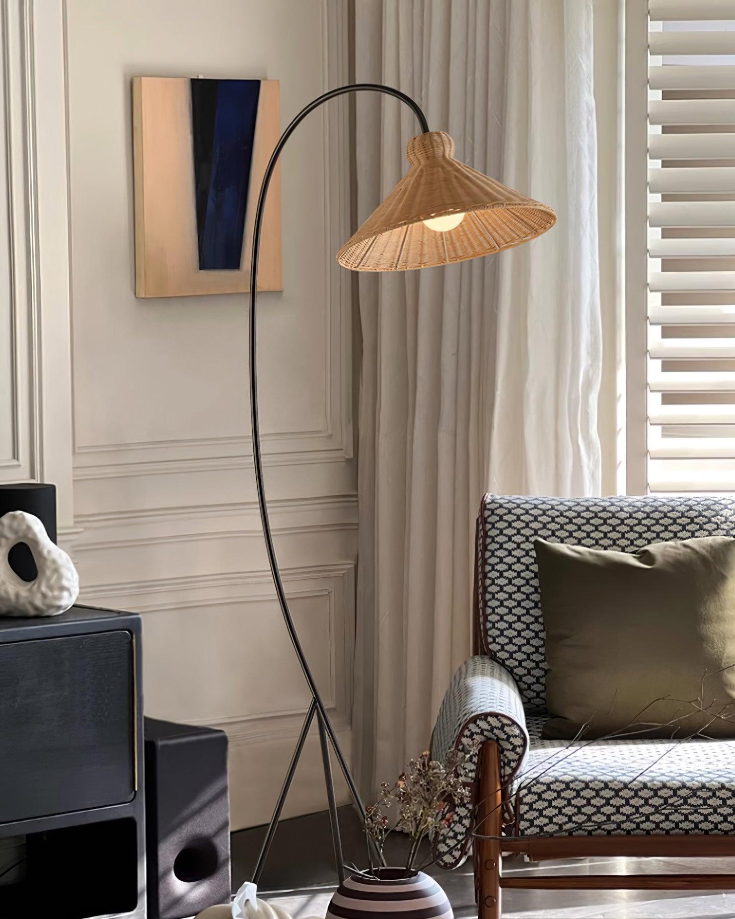 Tana Woven Floor Lamp