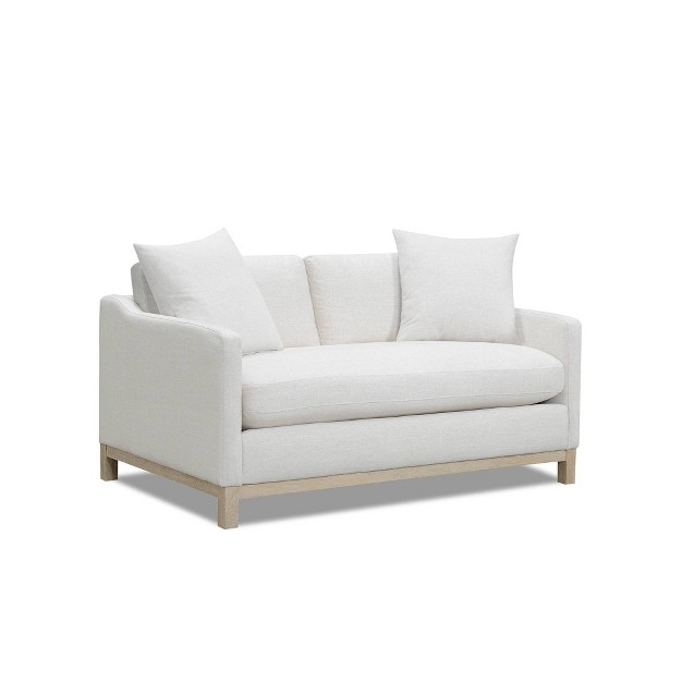 Delano Upholstered Loveseat Cream New Heights