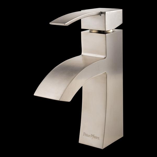 Pfister LF-042-BNKK Bernini Single Control 4 Centerset Bathroom Faucet in Brushed Nickel