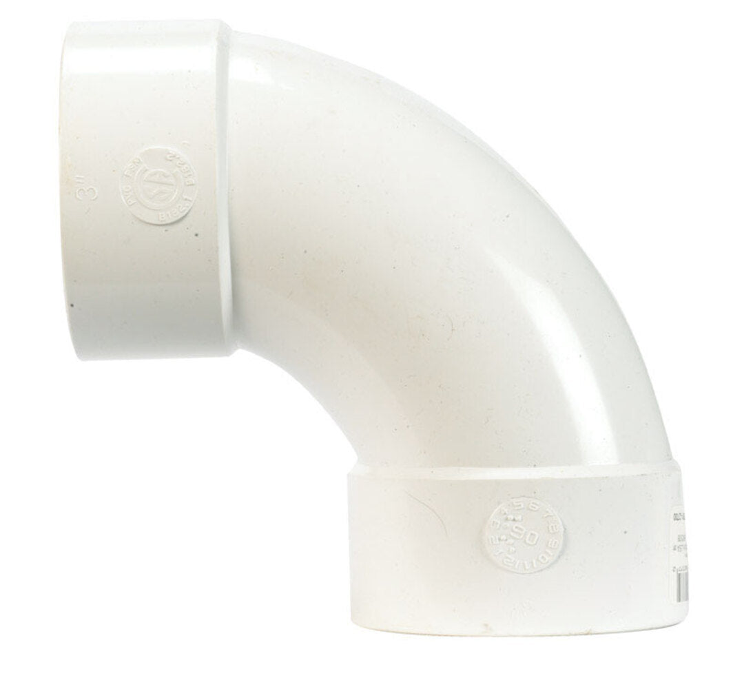 ELBOW PVC 90 HUB 3