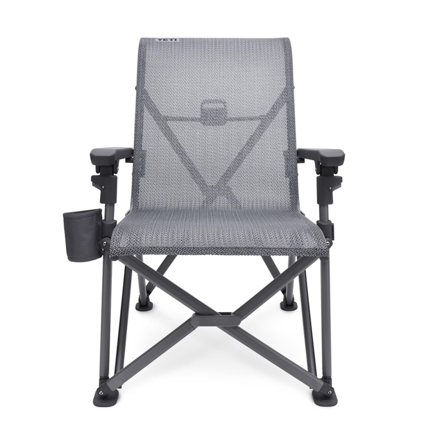 YETI Trailhead Brown/Black Polypropylene Frame Camping Chair Charcoal