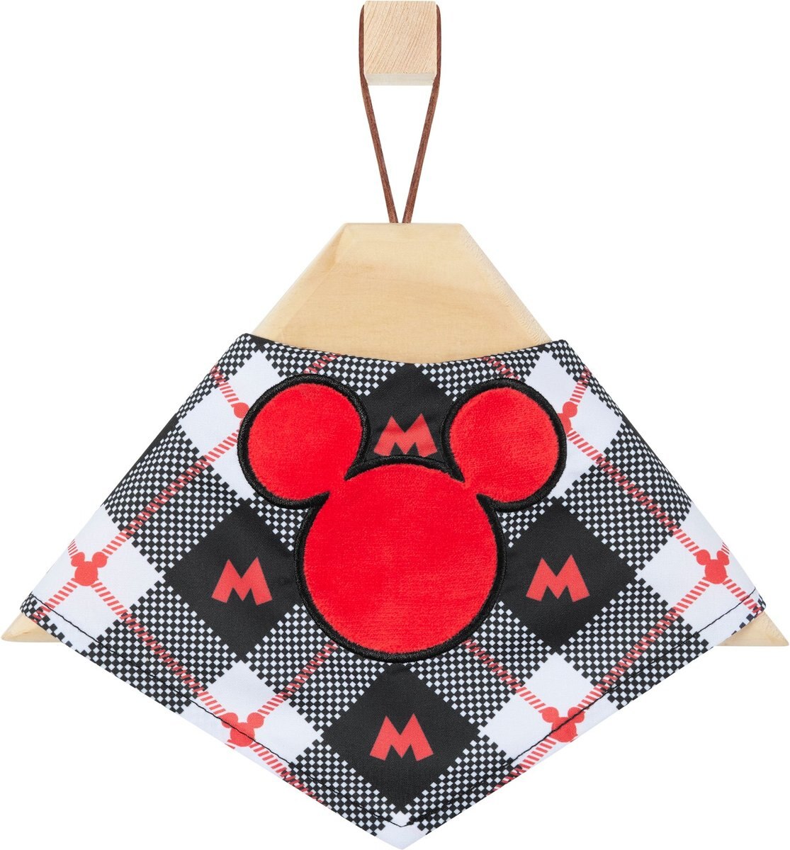 Disney Mickey Mouse Plaid Dog and Cat Bandana