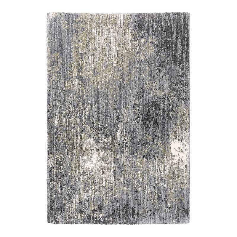 StyleHaven Ashytn Abstract Galaxy Shag Area Rug