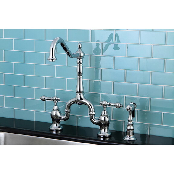 Kingston Brass Kitchen Faucet  Matte Black