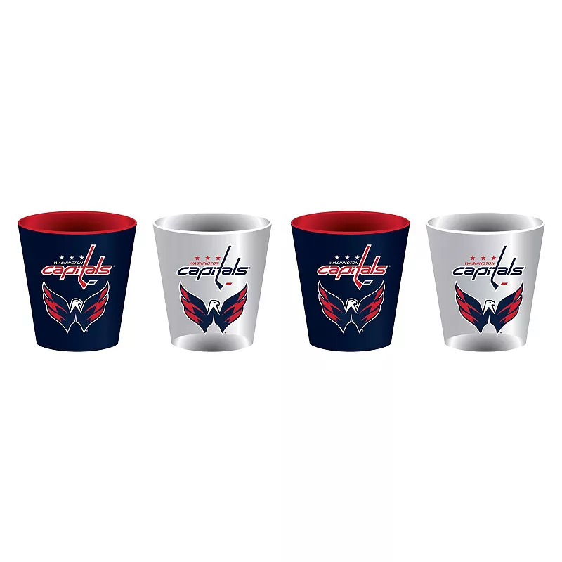 Washington Capitals Four-Pack Shot Glass Set