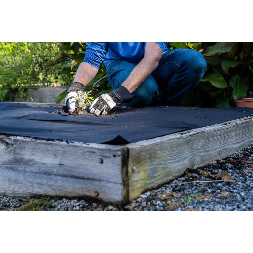 Vigoro 2 ft. x 40 in. Perforated Medium Duty Raised Garden Bed Fabric RGB02B40PF