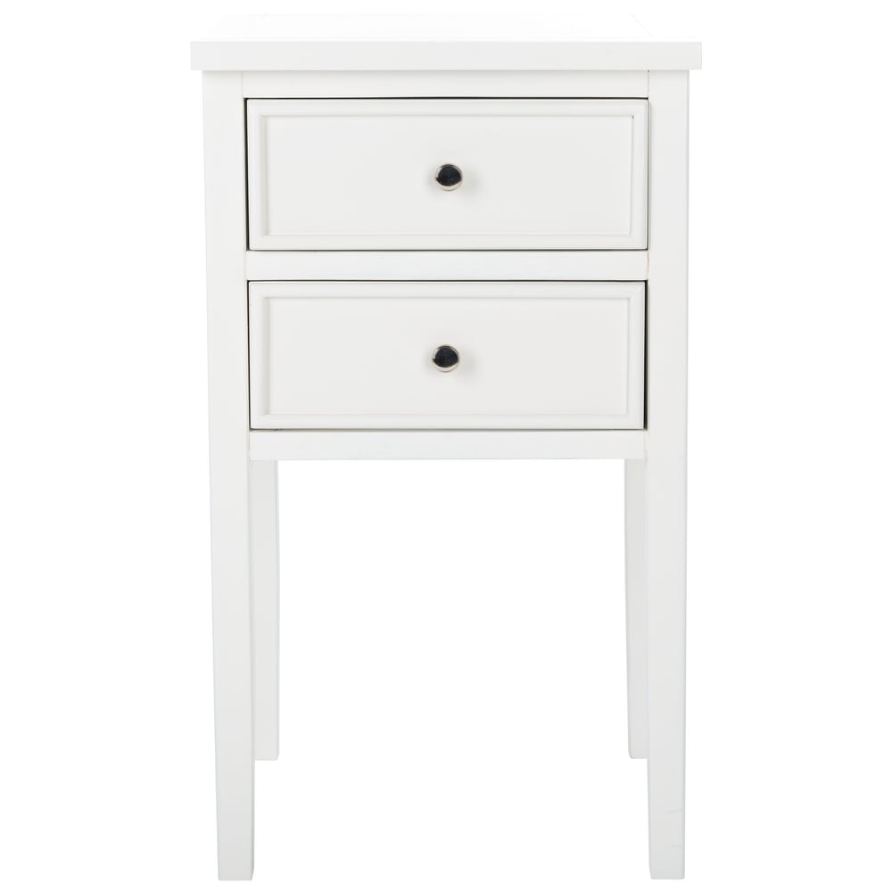 SAFAVIEH Toby White End Table   16.9\