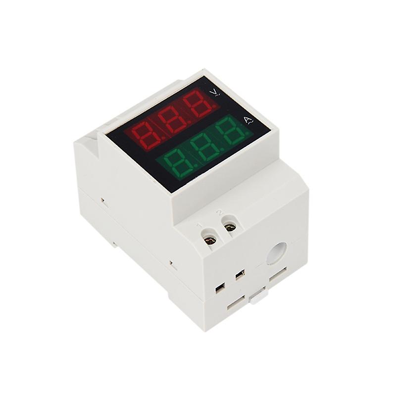 D52-2042 Din Rail Voltmeter Ammeter Ac80-300v Ac200v-450v Digital Ac Voltmeter Voltage Current Meter Led Display Electric Meter