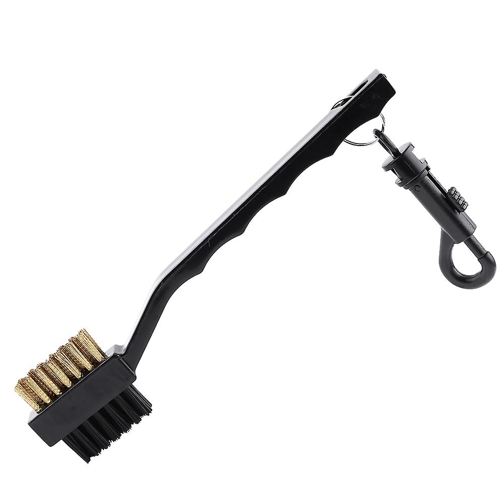 Double Headed Brass and Pp Golf Brush Groove Ball Cleaner Cleaning Tool Kit