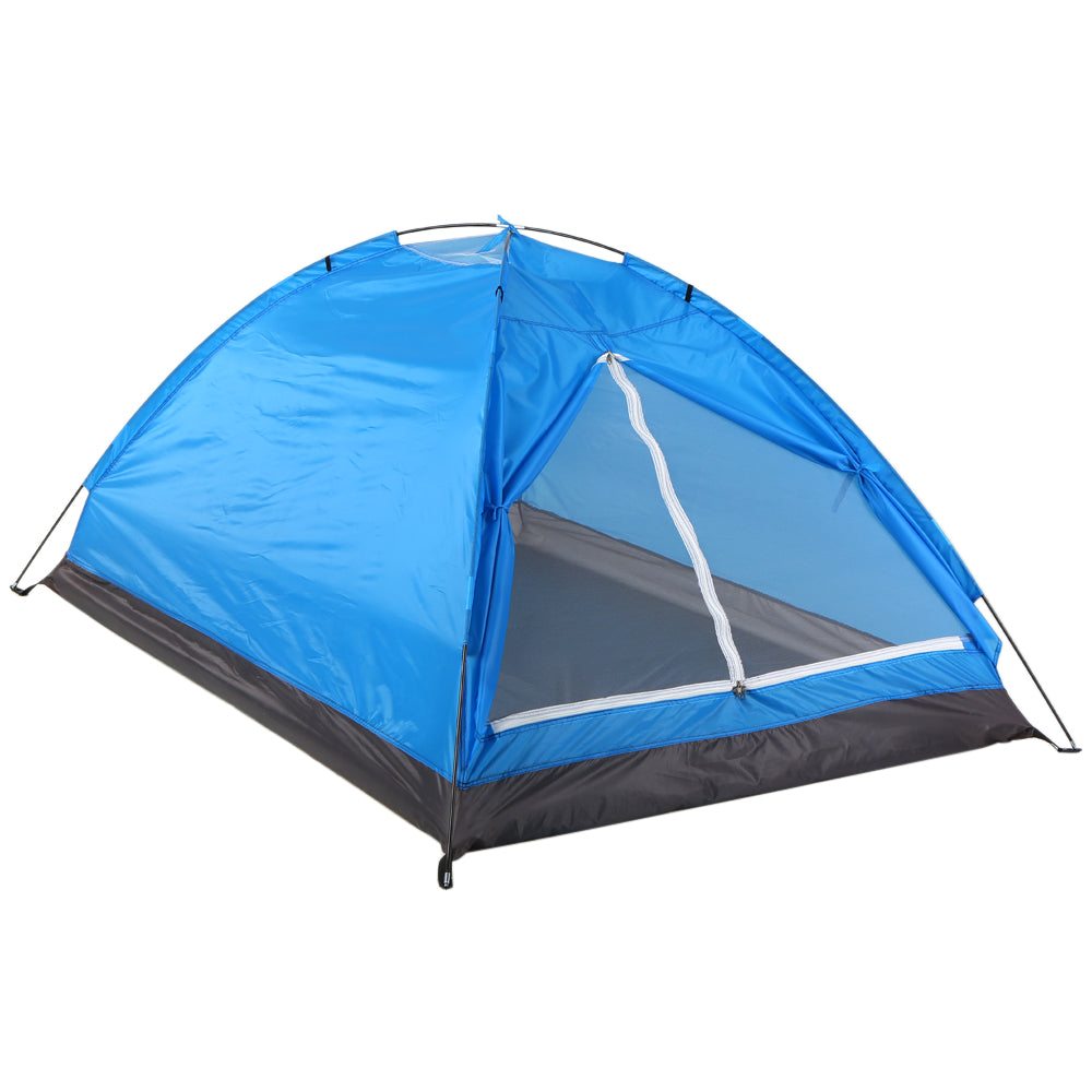 Camping Tent for 2 Person Single Layer Outdoor Portable Beach Tent