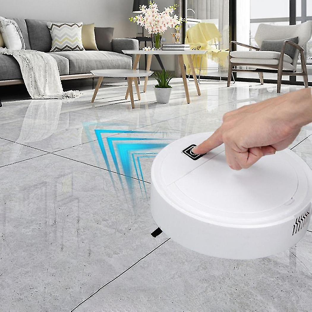 Vacuum 2-in-1 Robotic Vacuum And Mop Combo Super-thin Quiet Wet And Dry Cleanin