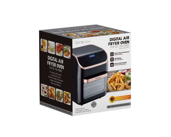 CJ Tech 12 Liter Digital Air Fryer/Oven - 54078