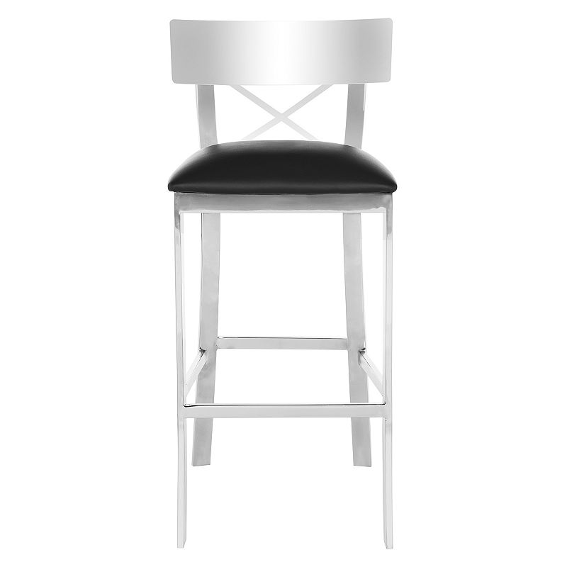 Safavieh Cross-Back Bar Stool