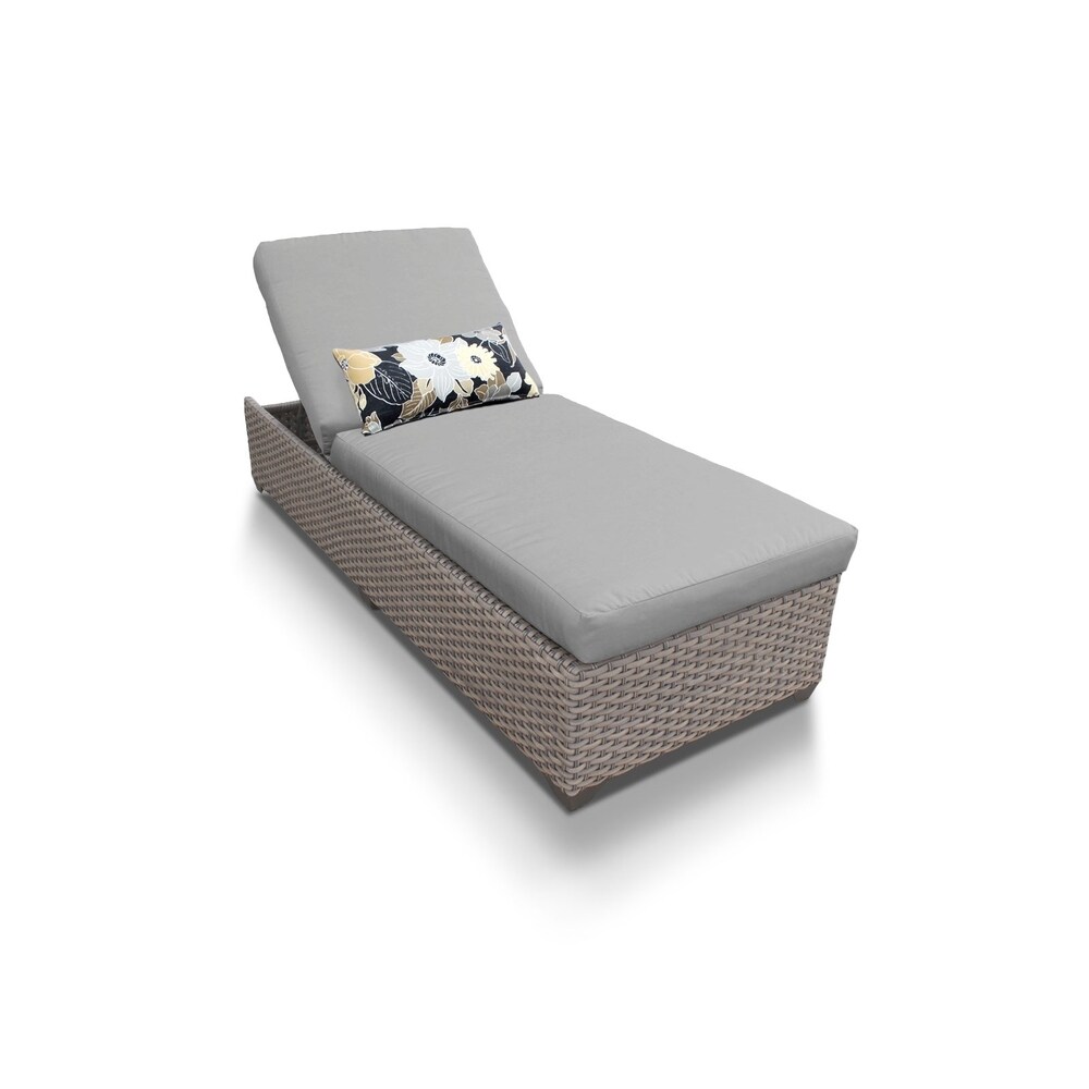 Florence Chaise Outdoor Wicker Patio Furniture