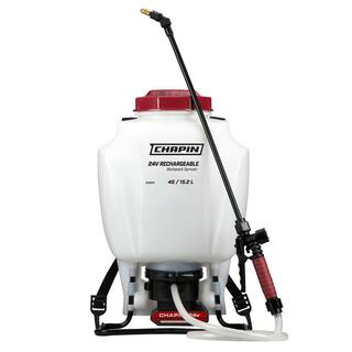 Chapin 4 Gal. Rechargeable 24V Lithium-Ion Battery Powered Backpack Sprayer 63924