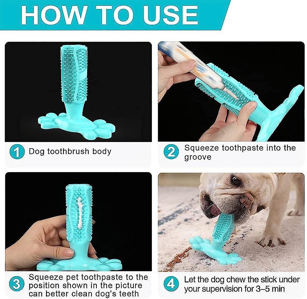 Dog Chew Rubber Toys Dog Toothbrush Teeth Cleaning Toy Dog Pet Toothbrushes Brushing Stick/d/medium