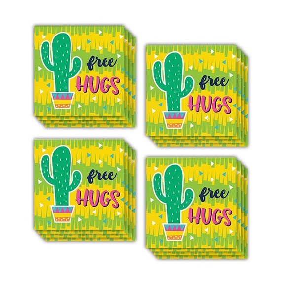 309572 Fiesta Fun Cactus Beverage Napkin (48)   NS