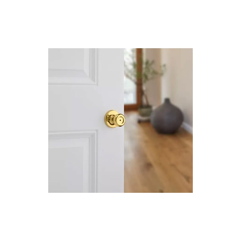 Polished Brass Bed/Bath Tylo Mobile Home Privacy Door Knob Set