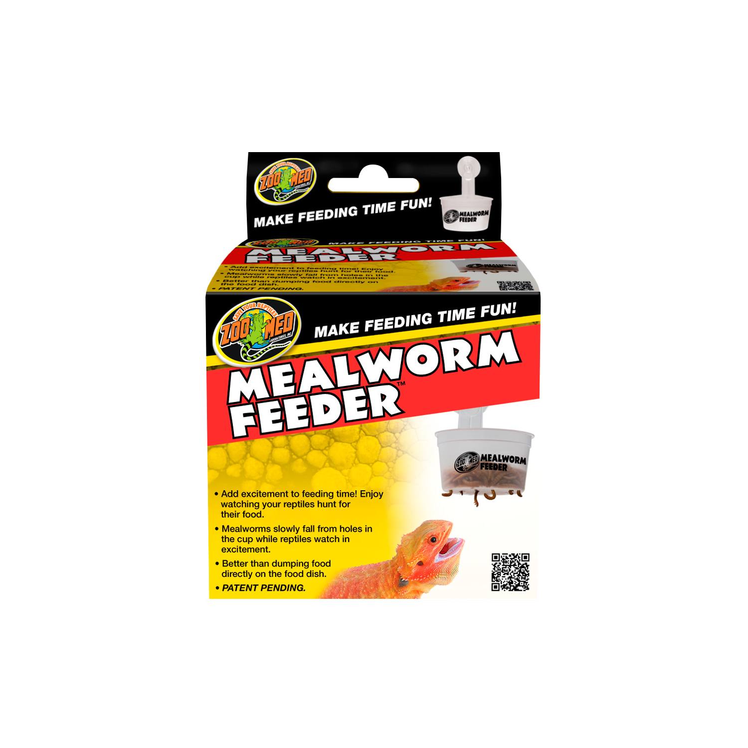 Zoo Med Hanging Mealworm Feeder， 1.75