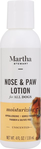 Martha Stewart Nose and Paw Dog Lotion