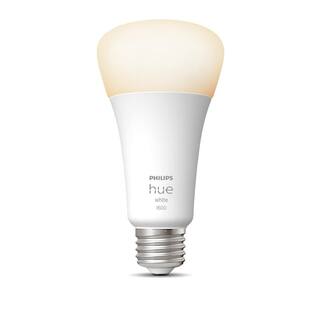 Philips Hue 100-Watt Equivalent A21 Smart LED Soft White (2700K) Light Bulb with Bluetooth (1-Pack) 580845