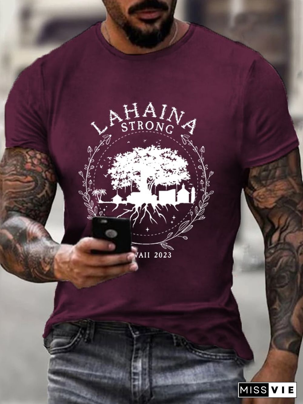 Men's Lahaina Strong Casual T-Shirt