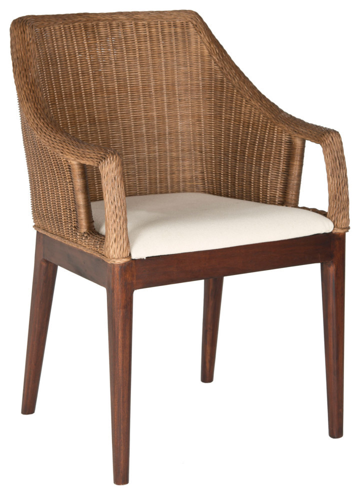 Richard Arm Chair Multi Brown   Modern   Armchairs And Accent Chairs   by Virgil Stanis Design  Houzz