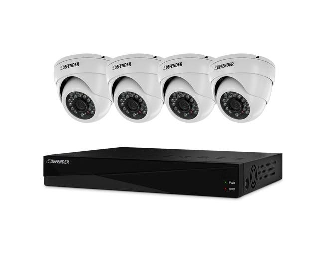 Defender Pro 960H 8CH Security DVR w/ 4 Cameras 21324