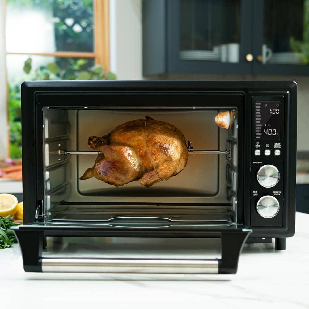 Cosori Smart Air Fryer Toaster Oven 30 L Black with Extra Wire Rack