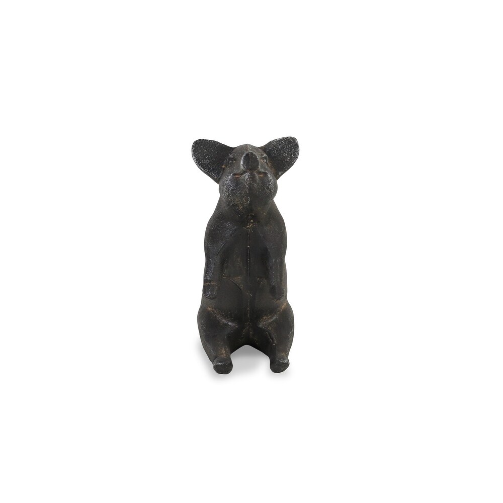 Cheungs Decorative Cast Iron Sitting Pig   L:4.5\