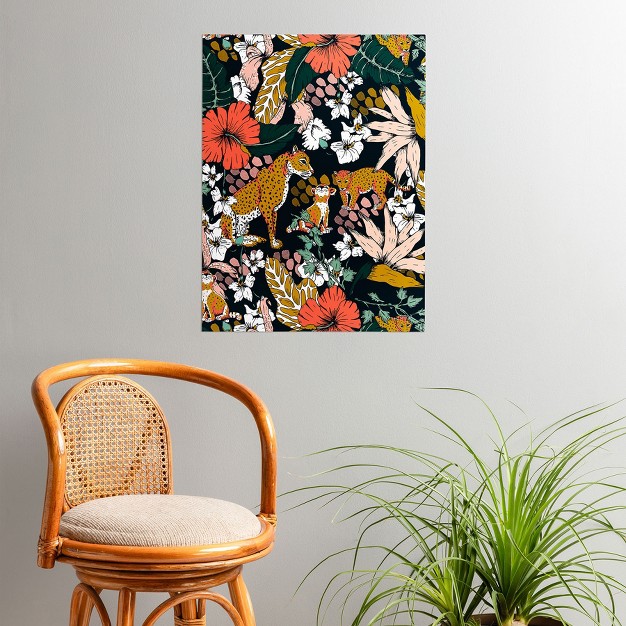 Marta Barragan Camarasa Animal Print Dark Jungle Poster Society6