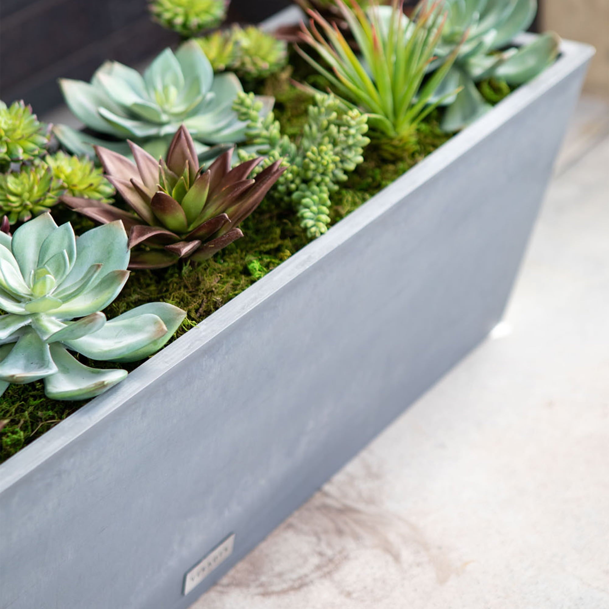 Veradek Window Box Planter - Charcoal - 25 in.