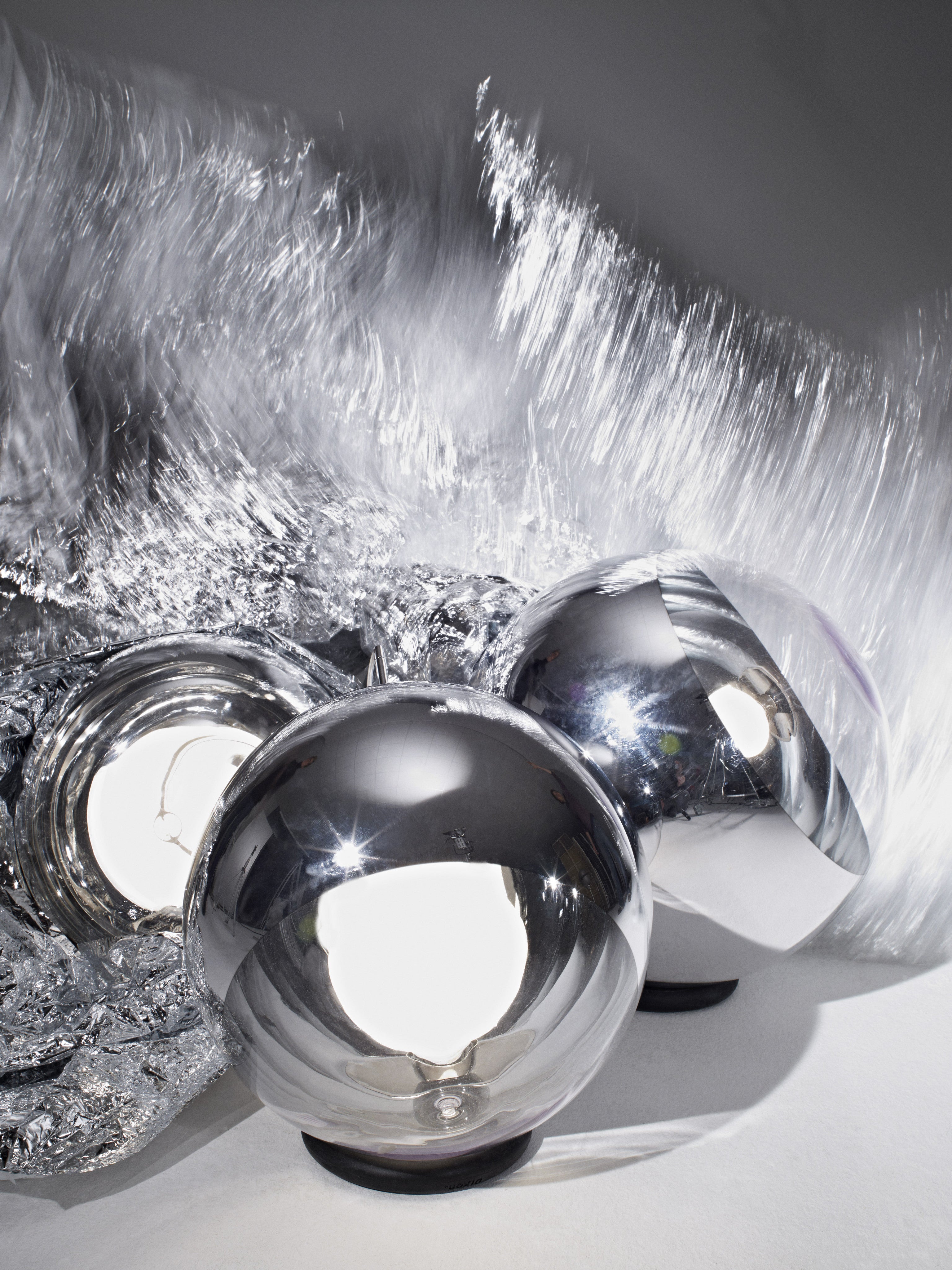 Mirror Ball Floor Lamp 50cm