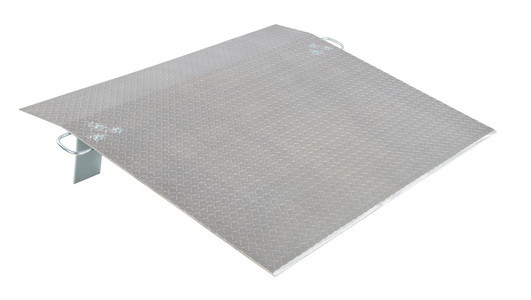 Vestil E 6048 aluminum econo dockplate 3/8 2.9k 60...