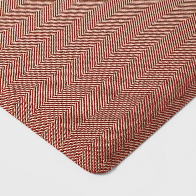 X 36 quot Herringbone Rust Comfort Mat