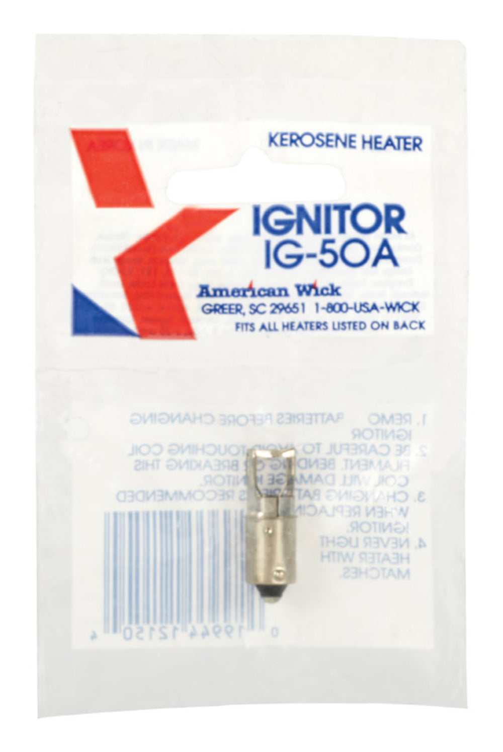 IGNITOR KERO HEATR IG50A